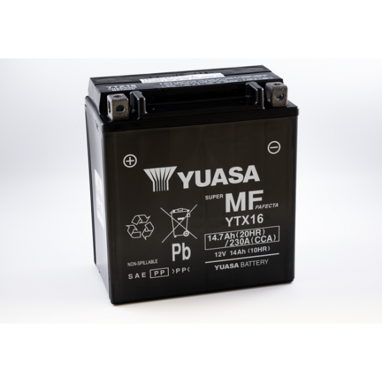 Wartungsfreie Batterie BATTERY YTX16 FA