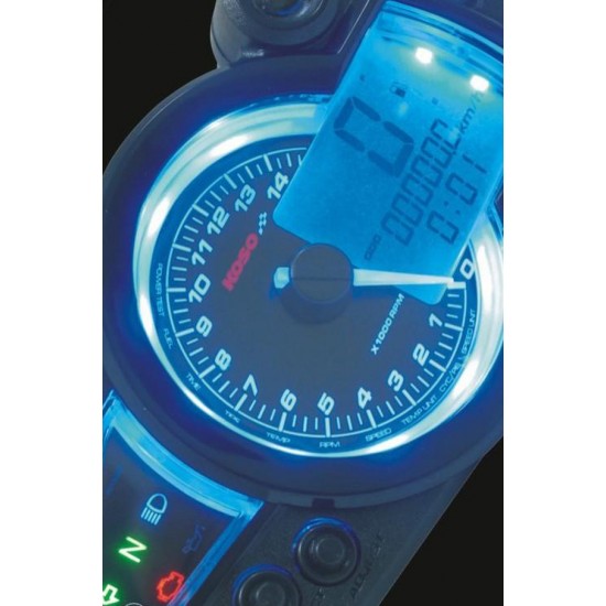 Rx-1N Gp-Style Tachometer mit ABE DASH PANEL RX1N BLK/BLU