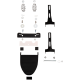 Rahmen-Montagesatz für gefederte Einzelsitze MOUNT SEAT SOLO 96-17FXD