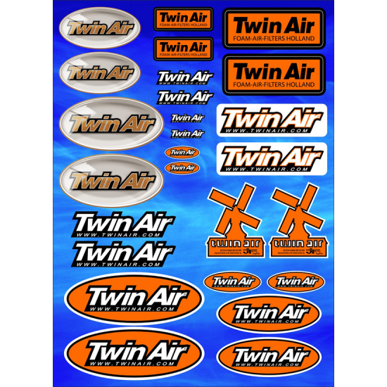 Twin Air Decal TWINAIR STICKER SHEET