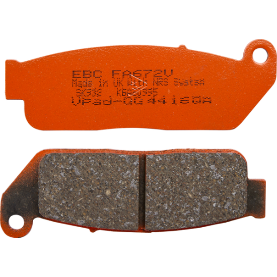 Sintermetall-Bremsbeläge für Indian/Victory BRAKE PAD VEE SEMISNTRD