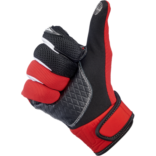 Baja Gloves GLOVES BAJA RED/BLK XS