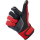 Baja Gloves GLOVES BAJA RED/BLK XS