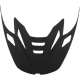 Airflite™ Helmschirm VISOR-PEAK AFLT RUB BLACK