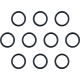 O-Ring Drosselklappen/Einlass INT SEAL .062 BLUE90-17TC