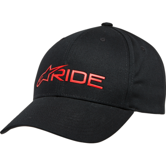 Ride 3.0 Hat HAT RIDE3 BLACK/RED