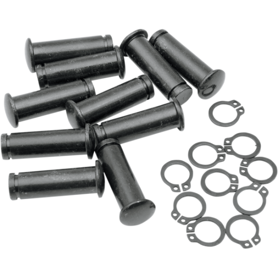 Pivot Pin/Clip Kit PINS LEVER PIVOT BLK 10PK