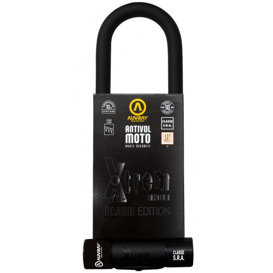 U-Lock Xtrem Black Edition SRA U XTREM BK ED 85X310