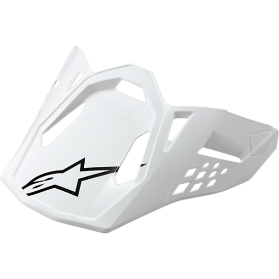 Schirm für Supertech M10/M8 VISOR SM10/SM8 WHITE GLOSS