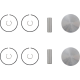 Kolbensatz für 2-Takter PISTON KT STD A ARTICCAT