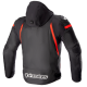 Zaca Waterproof Jacket JACKET ZACA WP BK/RD/W XL