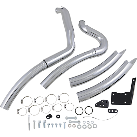 Big Radius 2:2 Auspuffanlage EXHAUST BR 2-2 CHR 9-16FL