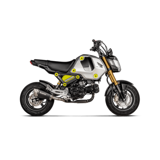 Slip-On Serie Schalldämpfer MUFFLER TI MSX / GROM