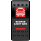 Rocker Switch SWITCH RKR BMPR LGHTBR RD