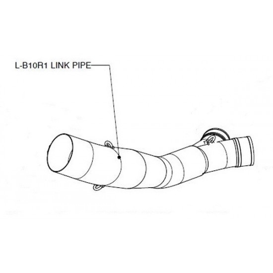 Mittelrohr LINK PIPE SS Z750