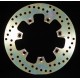 Round HPSR solid brake rotor BRAKE ROTOR FIX RS RND