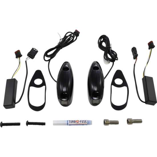 ProBEAM Road Glide Blinker SIGNAL FLTR GLOSS BLK