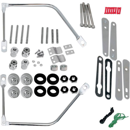 S4 Satteltaschen-Schnellmontagepunkt für Harley-Davidson QUICK DISC SUPPORT DYNA