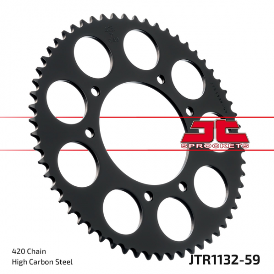 Kettenrad SPROCKET REAR 420 59T