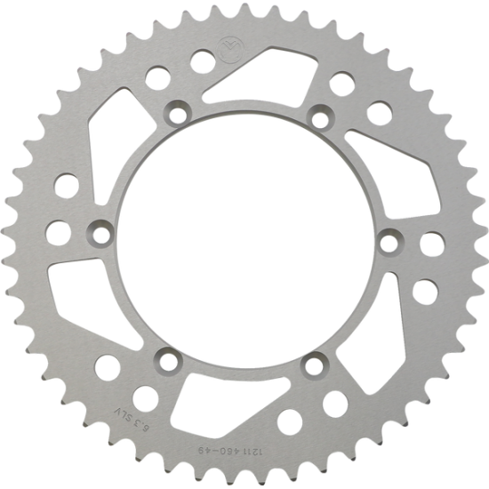 Aluminium-Kettenrad SPROCKET ALU MSE KAW 49T SILV Aluminium-Kettenrad SPROCKET ALU MSE KAW 49T SILV