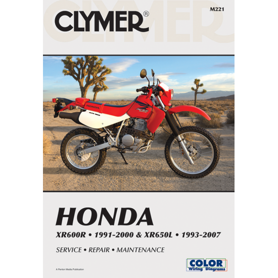 Motorcycle Repair Manual MANUAL HON XR600R/XR650L