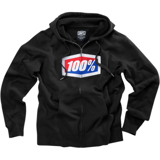 Official Fleece-Zip-Up Hoodie FLEECE ZIP OFFICIAL BK XL