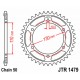 Induktionsgehärtetes, schwarz verzinktes Kettenrad SPROCKET REAR 43T 530 BLK