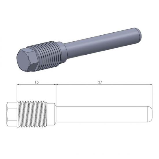 Bremssattelbolzen BRAKE PAD PIN