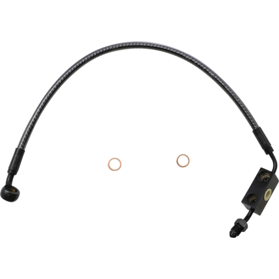 KARBONFIBR Lower Brake Line LINE BRAKE FRONT CF