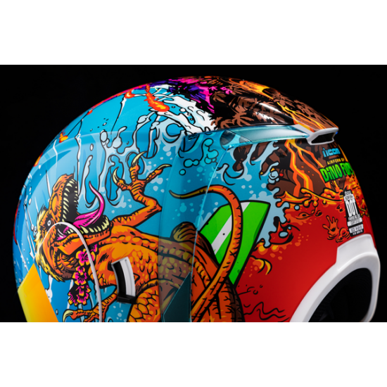 Airform™ Dino Fury Helmet HLMT AFRM DINO FURY BL MD