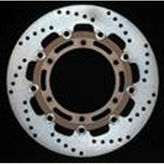 Schwimmend gelagerte Bremsscheibe BRAKE ROTOR FLT RND FR/R