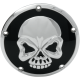 Kupplungsdeckel mit Totenkopf COVER DERBY CHSKULL 5HOLE