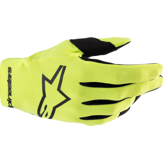 Youth Radar Gloves GLOVE YTH RADAR YLW/BK XS