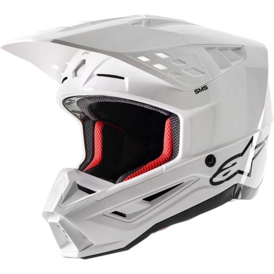 Supertech M5 Solid MX Helm HELMET SM5 SOLID WHT S