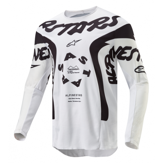 Racer Hana Jersey JERSEY RAC-HANA WHT/BLK XL