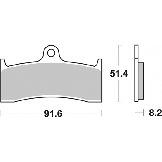 CT Carbon Tech Organische Bremsbeläge für Roller BRAKE PAD CAR/CER CT Carbon Tech Organische Bremsbeläge für Roller BRAKE PAD CAR/CER