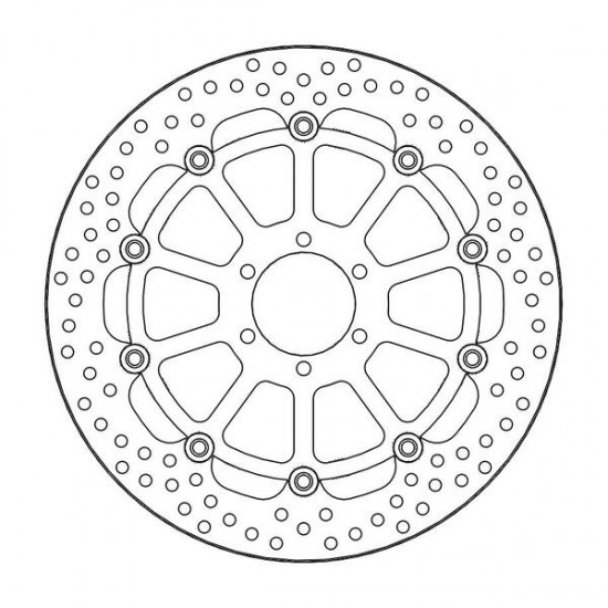 HALO series T-Floater brake rotor BRAKE DISC HALO T-FLOATER FT R