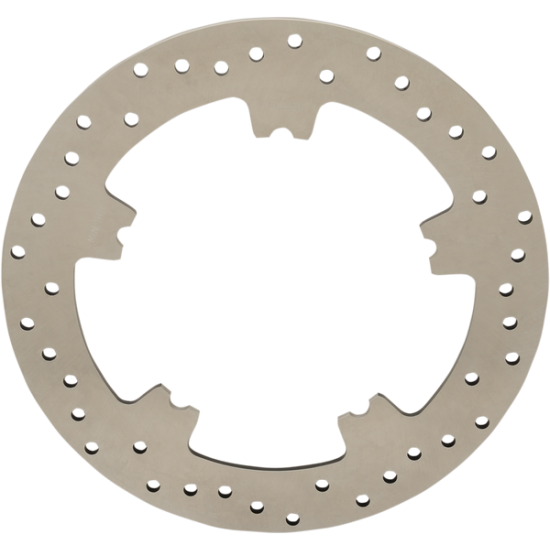 Stainless Steel Drilled Brake Rotor ROTOR BRK S/S FXD/VR 06-