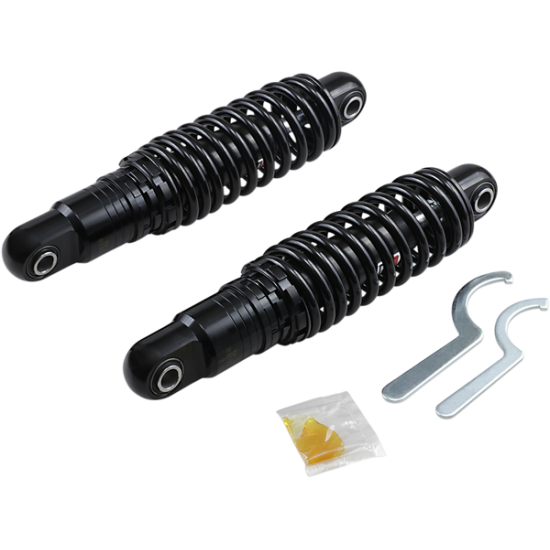 Premium Ride-Height Adjustable Shocks SHOCKS HD 11 BLK 85-22FLT