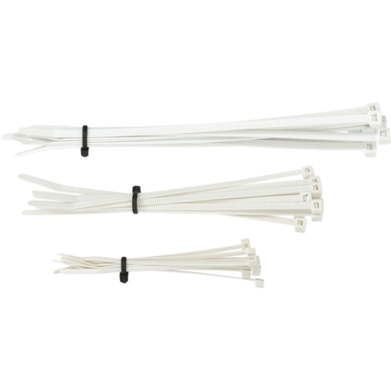 Cable Ties CABLE TIES MSE WHITE 30PK