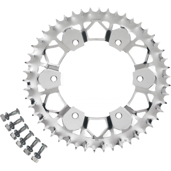 Works Z Edelstahl-Kettenräder REAR SPROCKET 520 46T WORK-Z