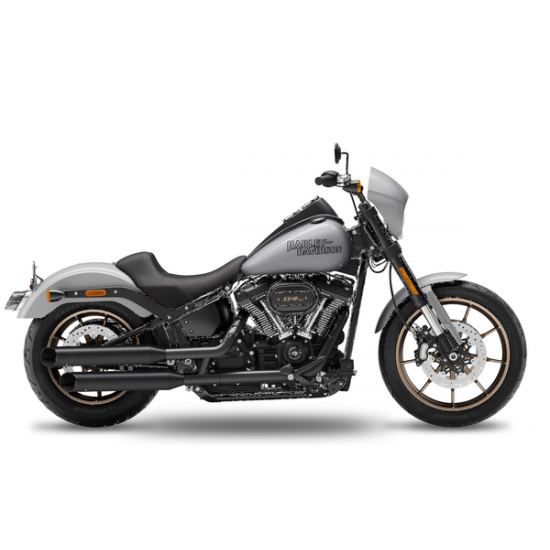 2in2 | Fusion Long Schalldämpfer EC MUFFLERS LRIDER BIG BK ESE 2in2 | Fusion Long Schalldämpfer EC MUFFLERS LRIDER BIG BK ESE
