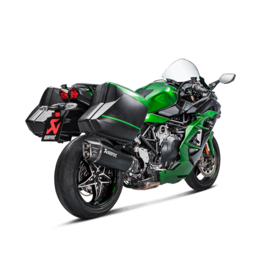 Slip-On Serie Schalldämpfer MUFFLER TI BL NINJA H2 SX