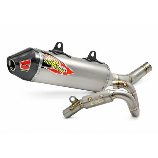 Ti-6 Pro, Ti-6 und T-6 Auspuffanlage EXHAUST T6 SS/TI/CFCAP 350