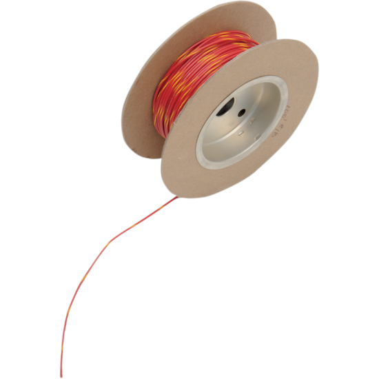 OEM farbige Drahtspule WIRE 18G 100' RED W/YEL