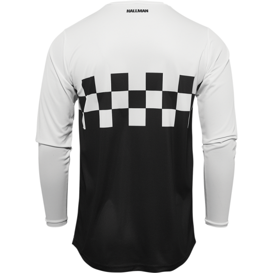 Hallman Differ Cheq Jersey JERSEY DIFFER CHEQ BK/WH 3X