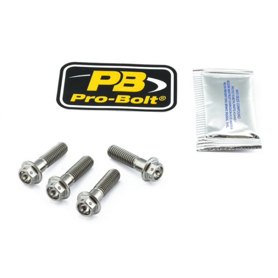 Titanium Clip-On / Handle Bar Mount Bolt Kit CLIP ON HB BOLT KT TIT RC