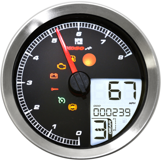 HD-04 Tachometer/Drehzahlmesser TACH MULTI METR HD-04 SIL