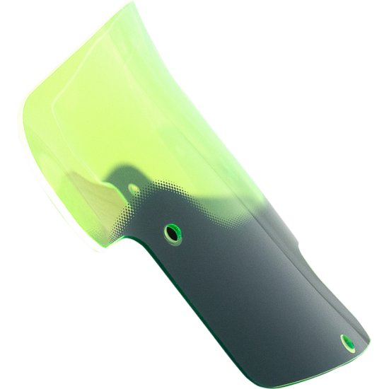 Kolor Flare™ Windshield WINDSHIELD FLARE INDIAN 8" GREEN Kolor Flare™ Windshield WINDSHIELD FLARE INDIAN 8" GREEN
