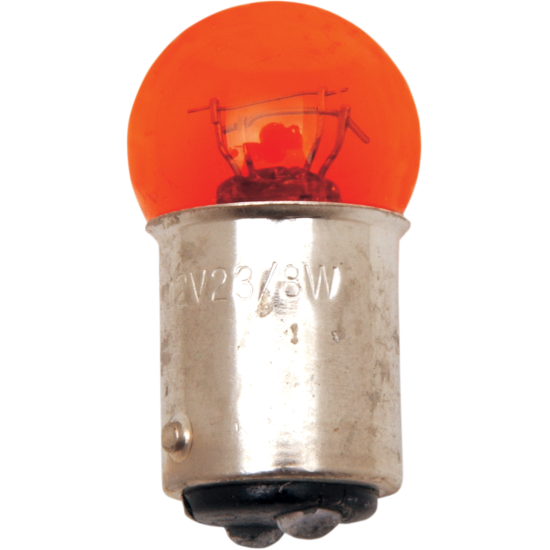 Small Globe Bulb BULB 2FIL 23/8W 12V AMBR